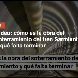 El Gobierno da marcha atrás y financiará el soterramiento del Sarmiento