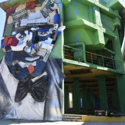 “El arte urbano siempre es político”: Alfredo Segatori, entre Quinquela y Maradona