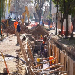 Avanzan las obras para evitar inundaciones en el centro de Lomas de Zamora: en qué consisten los trabajos