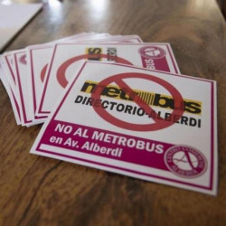 Vecinos y comerciantes protestarán contra la construcción del Metrobus de Alberdi-Directorio
