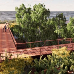 Dos nuevos mega parques en Avellaneda: cómo serán los espacios públicos que crearán en la zona costera del Río de la Plata