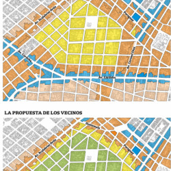 Con mapas propios, vecinos de un barrio porteño piden limitar la construcción en altura en dos zonas