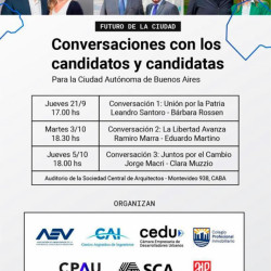 Conversaciones con candidatos y candidatas de la Ciudad de Buenos Aires
