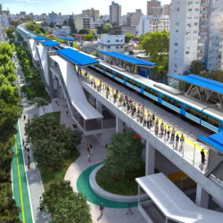 Confirmado en el presupuesto porteño: empezarán a construir el viaducto del tren Sarmiento en 2024