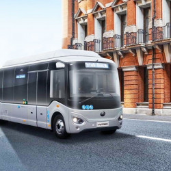 Casco Histórico: la Ciudad avanza con un proyecto de circulación de buses eléctricos