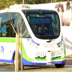 Así es el primer colectivo autónomo y eléctrico gratis de la Ciudad: dónde funciona