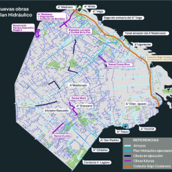 El Gobierno porteño anuncia la continuidad del Plan Hidráulico 2024-2027