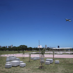 Jorge Macri inauguró el Parque Carrasco en costanera norte