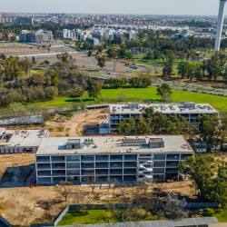 Continúan las obras de los nuevos edificios del Parque Olímpico