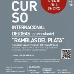 Concurso internacional de ideas -no vinculante: “Ramblas del Plata”