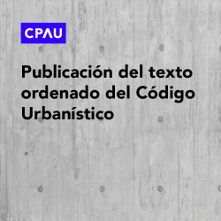 Publicación del texto ordenado del Código Urbanístico