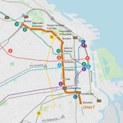 La Ciudad lanzó la licitación para construir la línea F