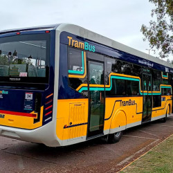 Iniciaron las pruebas del TramBus eléctrico en la vía pública: en 2026 circulará por Almagro y Boedo