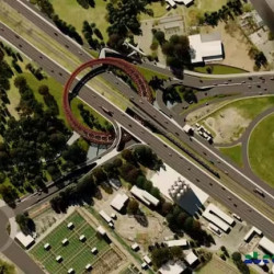 Construyen un túnel en la autopista más usada de la Ciudad para terminar con el tráfico y embotellamientos