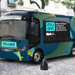 El bus eléctrico de la Ciudad amplía su recorrido y suma una nueva cabecera en la Terminal de Cruceros