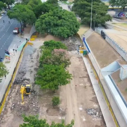 Comenzó la puesta en valor del Centro de Transbordo Facultad de Derecho