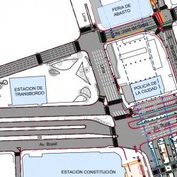Licitan la primera etapa de obras para renovar el Centro de Trasbordo Constitución y articularlo con la futura Línea F