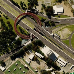 Empieza la obra del “anillo Pampa” en la salida al norte: los cortes de calles y el cambio que afecta al puente Labruna