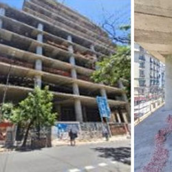 Subastan un edificio de 17 pisos en una esquina porteña