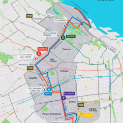 Así se verán las nuevas paradas del Trambus que unirá el norte con el sur de CABA