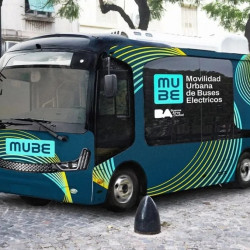 La Ciudad licita un estudio para integrar energías renovables al sistema de buses eléctricos Mini MUBE