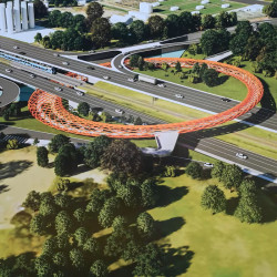 Así será el Anillo de La Pampa, la megaobra del Bajo Belgrano, según sus arquitectos