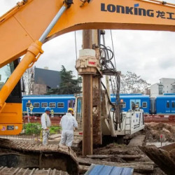 Con 8 años de demora y financiamiento nacional, empezó la obra de un túnel clave bajo el tren San Martín