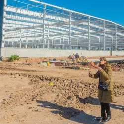 Así avanza la mega obra del Parque Industrial de San Fernando, el polo que proyecta generar hasta 7.000 puestos de trabajo