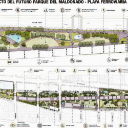 Parque del Maldonado: nuevas calles, luces y prioridad peatón en la ex Playa Ferroviaria Palermo